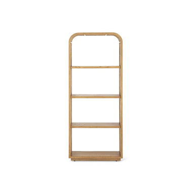 Turnbull Hazelnut Brown Wooden Bookcase