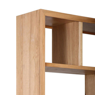 Clarita Brown Wooden Bookshelf