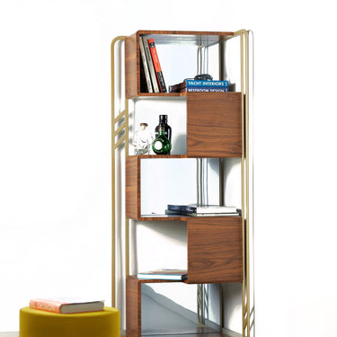 Mirage Corner Bookshelf 168x55x53 cm