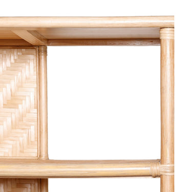 Calm Linseed Oiled Oak Bookshelf