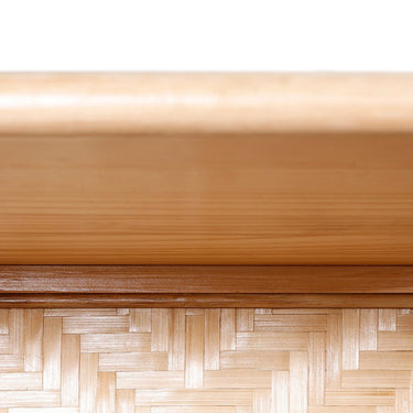 Calm Linseed Oiled Oak Bookshelf