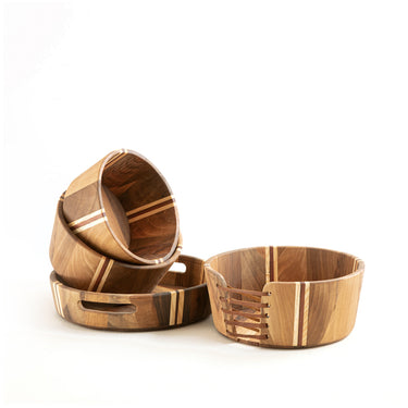 Cyanna Natural Presentation Bowl