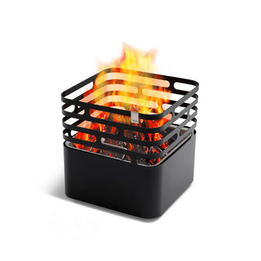 Cube Fire Pit and Barbecue Set