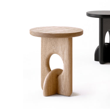 Veni Natural Wooden Side Table