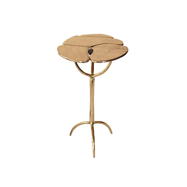 Iris Bronze Cast Side Table