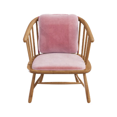 Century Leather Show Wood Chair