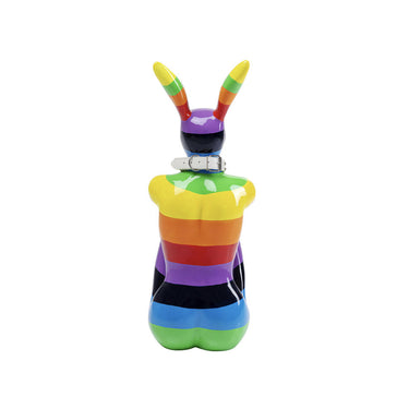 Sitting Rabbit Rainbow Decorative Figure