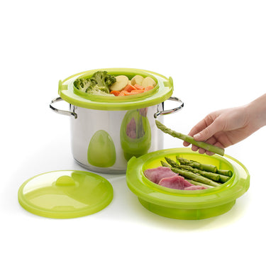 Gem Stay Cool Green Deep Pot 28 cm