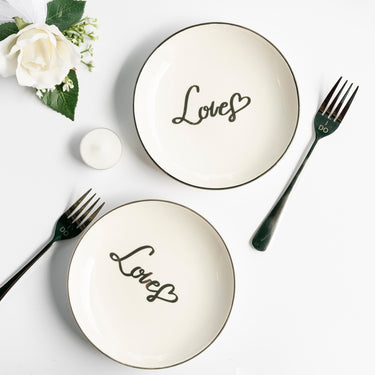 Hand-Painted Dinner Plate Sets