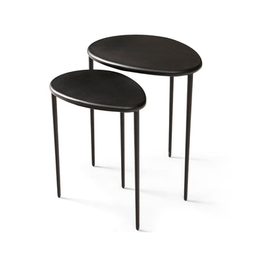 Chloe Tall Mahogany Side Table