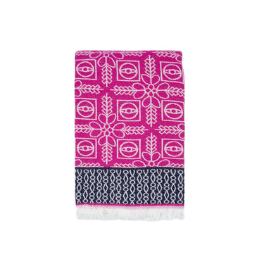 Stone Sofa Shawl Pink Throw Blanket