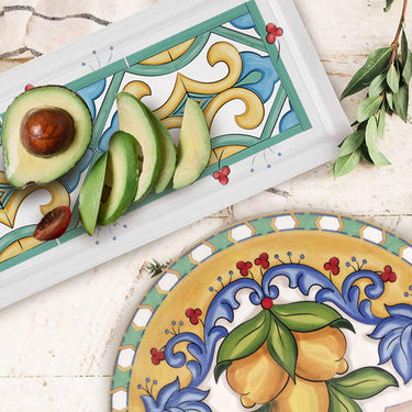 Limoncello Gray Oval 2-Piece Serving Set