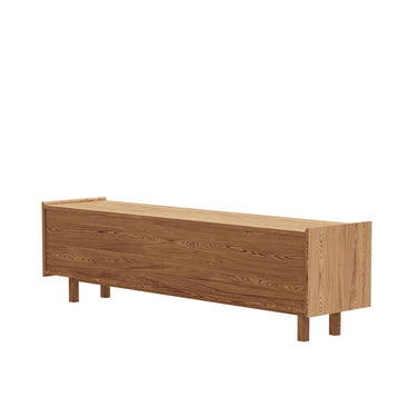 Han Linen Oil Oak TV Unit 210 cm
