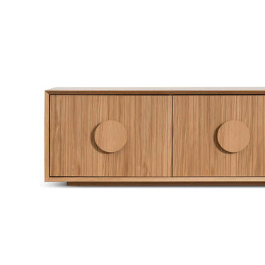 Vok Natural Oak Solid Walnut TV Unit