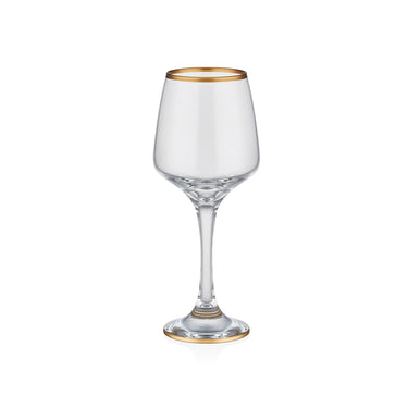 AB Set of 6 Glass Red Wine Goblet
